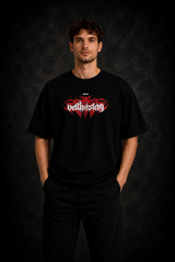 Gothic Fonts Oversized Tee