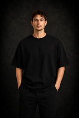 Black Oversize Tee