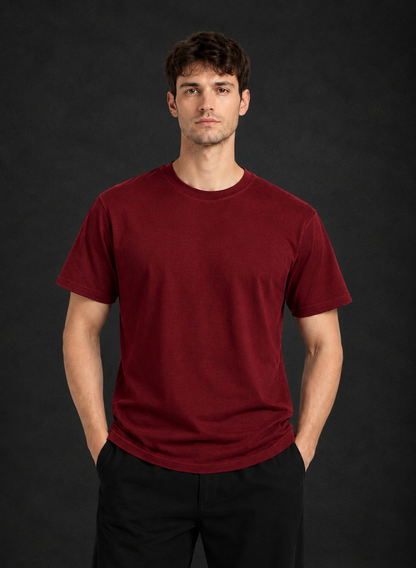 Maroon Tee