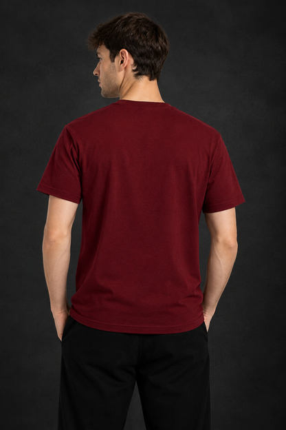 Maroon Tee