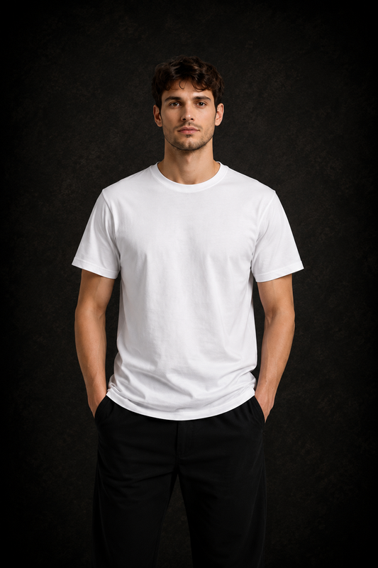 White Tee